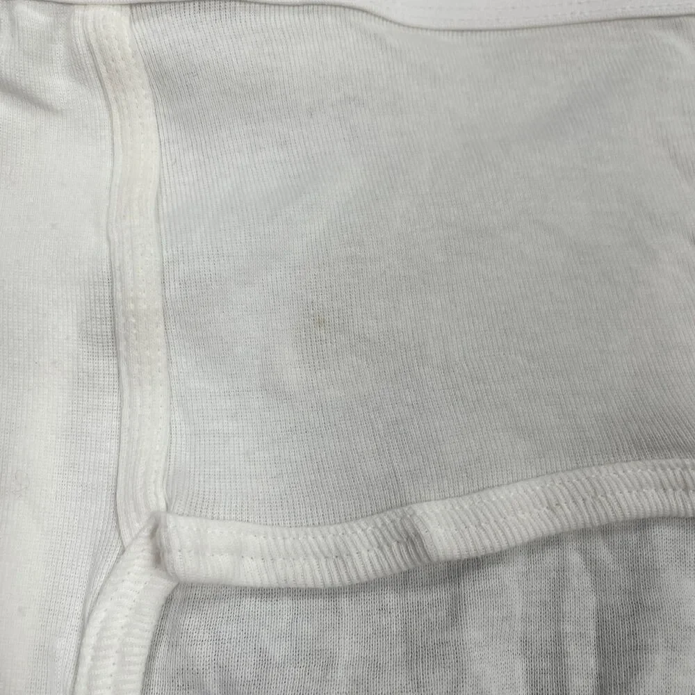 Hanes Men's Underwear Briefs White 7-Pack Tagless 2XL 44/46 Full Cut‎ Fresh IQ